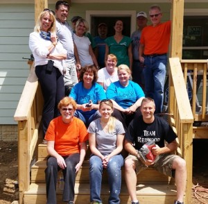 DAAR Members at Middleburg Habitate Home.